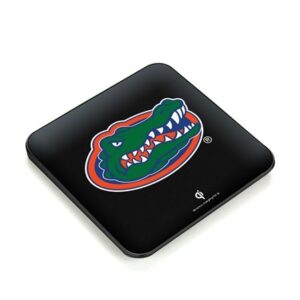 Florida Gators QuikCharge Wireless Charger - Qi Certified featuring the university of florida gators logo on a white background.