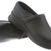 A pair of Boca black leather slip-on shoes against a white background.