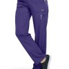A person wearing FLAT FRONT STRAIGHT LEG PANT C52106 featuring cargo pockets, paired with black sneakers.