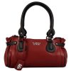 The Baywood 6407 FLORIDA STATE handbag, featuring black handles and metallic accents.